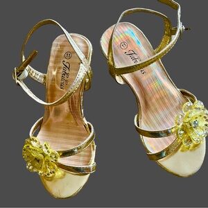 Little girl party shoes